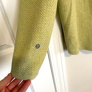 Men’s Lululemon At Ease Hoodie, textured pullover XL
